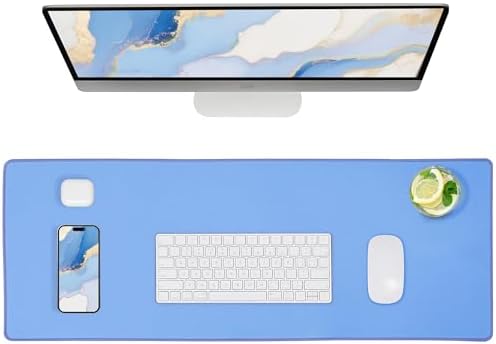 ALOANES Non-Slip Extended Mouse Pad Office&Home Desk Mat Stitched Edge