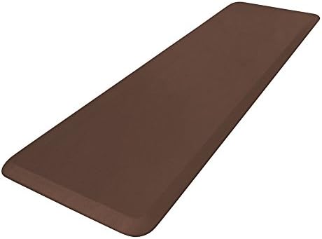 GelPro Professional Grade Anti-Fatigue Kitchen & Office Comfort Mat, 20x72, Earth ¾” Bio-Foam Mat with Non-Slip Bottom for Health & Wellness