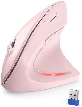 TECKNET 2.4G Ergonomic Mouse Vertical Wireless 4800 DPI Carpal Tunnel Mouse