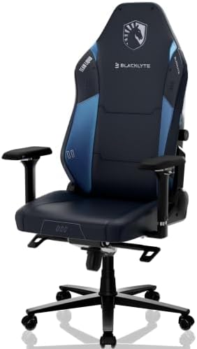 Blacklyte Athena Pro Gaming Chair, Team Liquid Blue, Leatherette