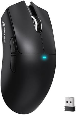 ATTACK SHARK X11 SE Tri Mode Lightweight Wireless Gaming Mouse - Black