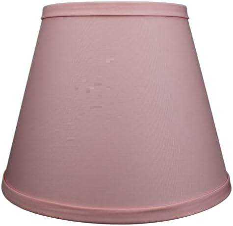 FenchelShades.com Lampshade 6" Top Diameter x 10" Bottom Diameter x 8" Slant Height 6x10x8" with Spider Attachment Diameter 0.4 Inch for Lamps with a Harp (Linen Primrose)