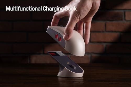 8Bitdo Retro R8 Mouse with Charging Dock - N Edition