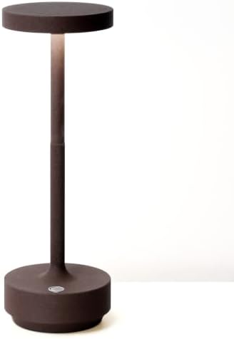 LED Cordless Lamp 5000mAh Outdoor Table Lights Rechargeable Rust