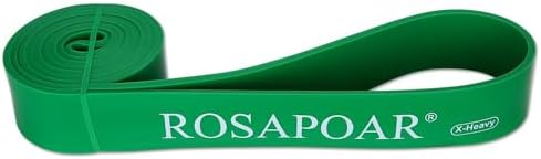 ROSAPOAR Resistance Band Pull up Band Fitness Exercise Bands Natural Latex for Workout Body Stretch Powerlifting Band Fitness Sport Training at Home/The Gym
