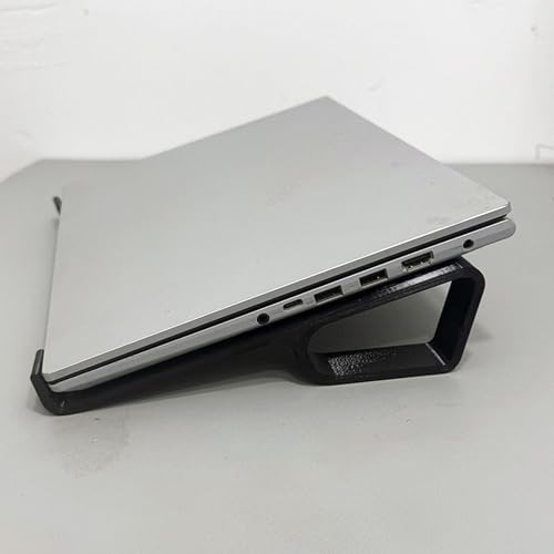 Ergonomic Laptop Stand with Cooling Vents for Improved Postures and Airflows Supports 13 to 17Inch Notebook