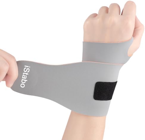 Wrist Brace Support for Carpal Tunnel Pain Relief, Ultra Thin Elastic for Tear, Ulnar Wrist wraps Repetitive Wrist Use Injury, Fit Left or Right Hand, Small and Medium Hands Sizes