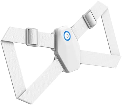 Intelligent Postured Corrector with Vibrations Alert for Students Adjustable Sensitivity USB Rechargeable Protein Leathe