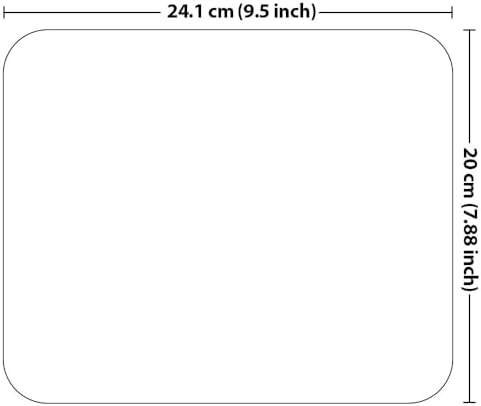 WIRESTER Non-Slip Rectangle Mousepad, Year 2027 Calendar Mouse Pad for Home, Office and Gaming Desk