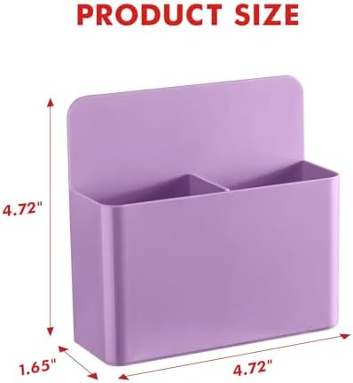BEYGORM Plastic Magnetic Pen Holder, Powerful Magnet, 2 Pack