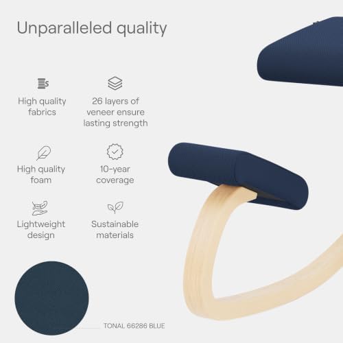Varier Ergonomic Kneeling Chair, Rocking Knee Stool for Home Office Desk