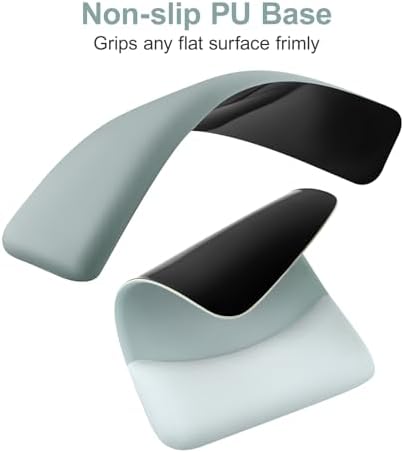 MOSISO Wrist Rest Support Mouse Pad & Keyboard Set, Powder Blue