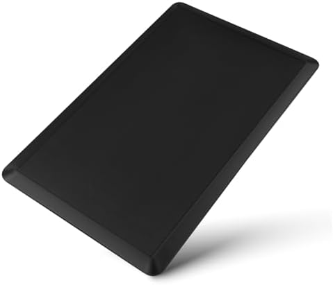 Black Anti Fatigue Floor Mat 44x71x1.2cm for Kitchen Cashier