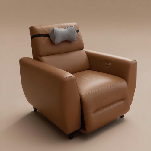 Carwales Memory Foam Car Headrest Pillow Recliner Neck Support Pillow Gray