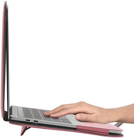 MOSISO PU Leather Sleeve Case Compatible with MacBook Air 13.6 inch