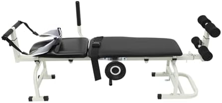 Full Body Fitness Traction Bed Table with Footrest for Home