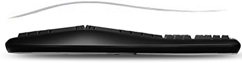 Adesso Ergonomic USB Keyboard, 105-Key US Layout AKB-150UB
