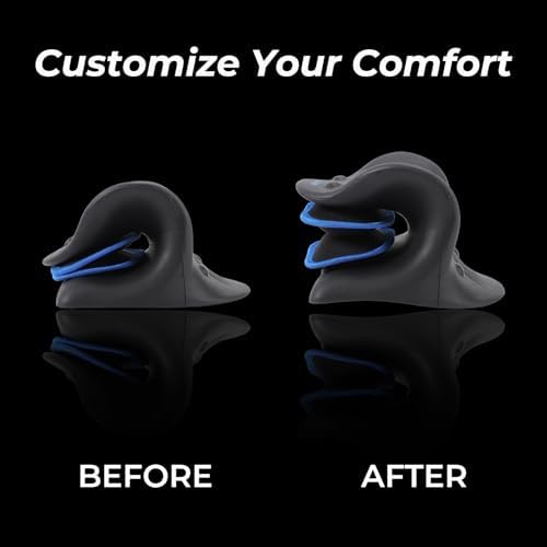NECKUP Advanced Airbag Neck Stretcher for Neck Pain Relief || Ergonomic Cervical Spine Relief, Enhanced Traction Pillow Design, Portable Neck Pain Alleviator || Neck and Shoulder Relaxer