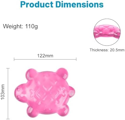 Turtle Shape Silicone Gel Mouse Wrist Rest,Pink