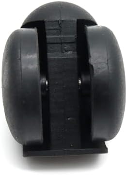 Office Chair Wheels 2 Inch Wheel Caster Replacement 10mm Threaded Dia -5pcs