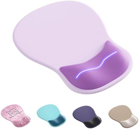 Ergonomic Mouse Pad with Wrist Rest Cute Mousepad Wrist Support