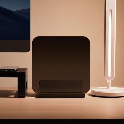 3 in 1 Vertical Laptop Stand Holder,Adjustable ABS Plastic Desktop Notebook Dock,Vertical Laptop Stand Space-Saving for All MacBook/Surface/Samsung/HP/Dell/Chrome Book