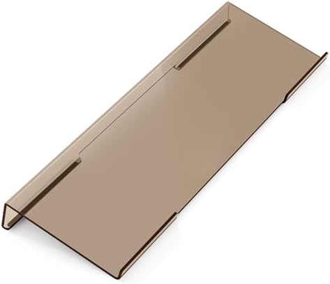 Computer Keyboard Wrist Rest Stand for Desktop(Coffee), Keyboard Riser