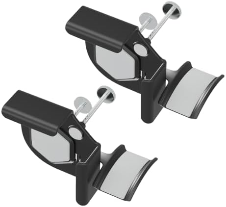 Headphone Holder for Screen (black 2 Pack)