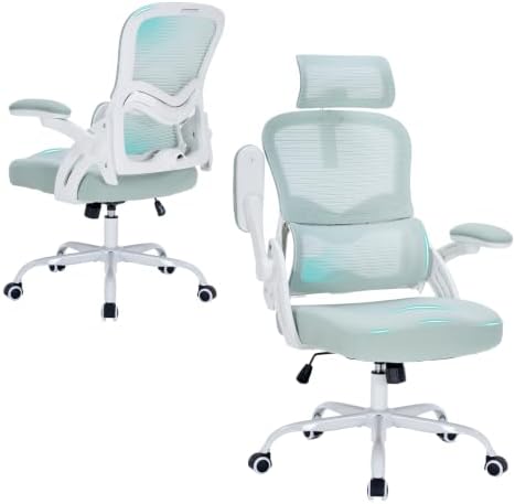 Ergonomic Office Chair 400 lbs Mesh Desk Chair with Headrest