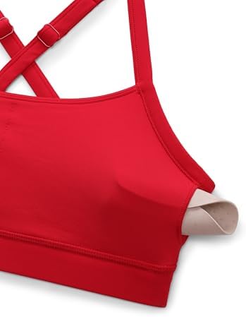 CRZ YOGA Butterlift Cross Back Sports Bras