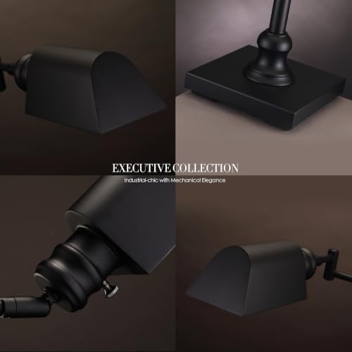 O'Bright Arcadia Pharmacy Desk Lamp, Black