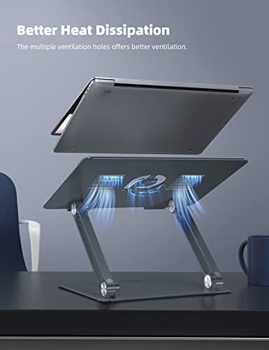 Lamicall Adjustable Laptop Stand for Desk for MacBook Air Pro HP 10-17.3''