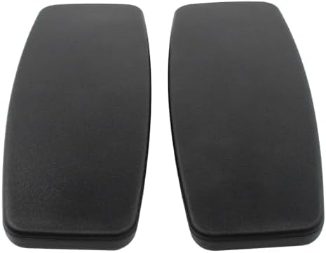 Arm Pads Caps Armrest Covers Replacement Black Left and Right