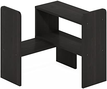 Furinno Classic Geometric Desk Organizers and Accessories, Black Espresso