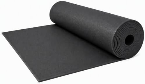 Guardian 24046001 Soft Step Anti-Fatigue Floor Mat, Vinyl, 4'x 60', Black