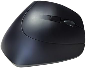 MOJO Silent Bluetooth Vertical Mouse - Wireless Optical Ergonomic Mouse w/Adjustable Sensitivity