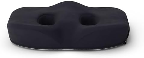 Sit Bone Memory Foam Cushion | Pressure Relief Pad for Hamstring and Ischial Tuberosities | Comfort in Desk Chair or Car Seat