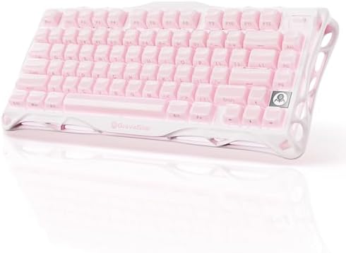 GravaStar Mercury K1 75% Wireless Mechanical Gaming Keyboard RGB Backlit