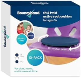 BouncyBand Sit & Twist Active (Pack of 10) Seat Cushion – 12” D