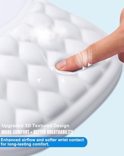 Ergonomic Mouse Pad with Sloped Memory Foam Wrist Rest