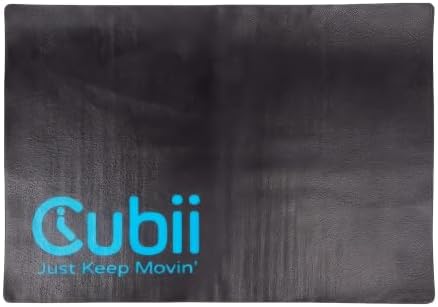 Cubii Non-Slip Mat for Under Desk Ellipticals, Floor Protection, 24" x 18"