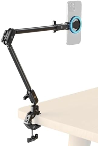 SMALLRIG Desktop Clamp Magic Arm Kit for MagSafe for iPhone, 55cm / 21.6"
