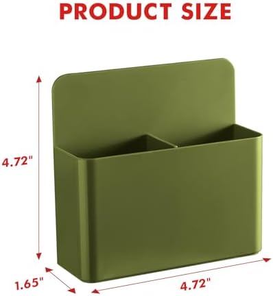 BEYGORM Plastic Magnetic Pen Holder, Powerful Magnet, 2 Pack
