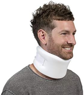 3" Foam Cervical Collar, Amazon Exclusive Brand, White -FP10003