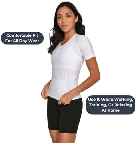 ALIGNMED Posture Shirt - Pullover For Women - Posture Correcting Activewear Apparel