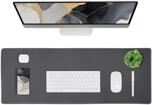 ALOANES Non-Slip Extended Mouse Pad Office&Home Desk Mat Stitched Edge