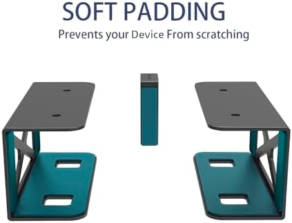 Under Desk Laptop/Mini PC Storage Mount,CPU Holder,Compatible with Dell OptiPlex,Mac Book,Mac mini and More. (Pack of 2)