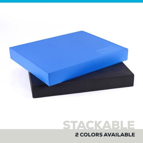 Bosu Balance Pad, Exercise Mat for Improved Balance, Gymnastics and Yoga, Blue