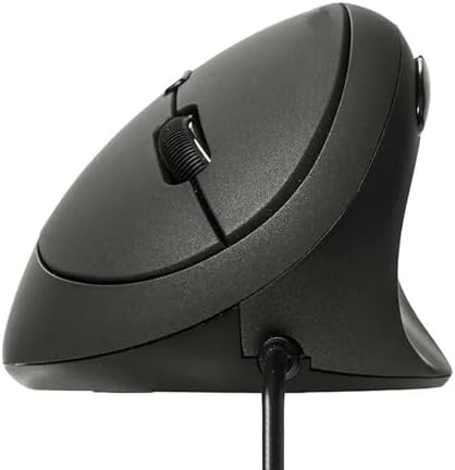 Wired Mouse Vertical Ergonomic Optical Mouse USB Mice Corded Mouse for Computer/Laptop/PC/Desktop/Mac/Office/Desktop, Better for Small Medium Sized Hands, with Cord, with Side Buttons, Gifts
