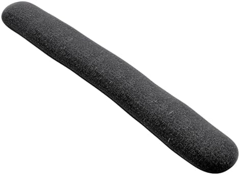 Staples TECH Beaded Keyboard Wrist Rest, Ergonomic, Black/Gray